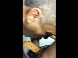 Daddy’s Big Cock Blowjob – Amateur Old Young Gay Sex Video
